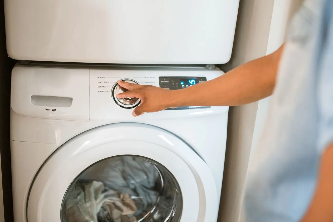 Washing machine ready for professional repair